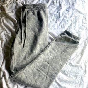 Pacsun soft grey jogger sweatpants